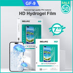 RELIFE GF-9 50Pcs HD TPU Hydrogel Film for Phones Under 7 Inches Screen Protector Full Coverage Sensitive Touch (No Code)