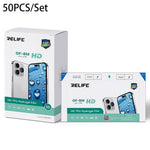 RELIFE GF-8M 50 stk. Full Coverage TPU HD Hydrogel Film Anti-fingeraftryk Skærmbeskytter (Virker med SUNSHINE C3 Mix Ultra)