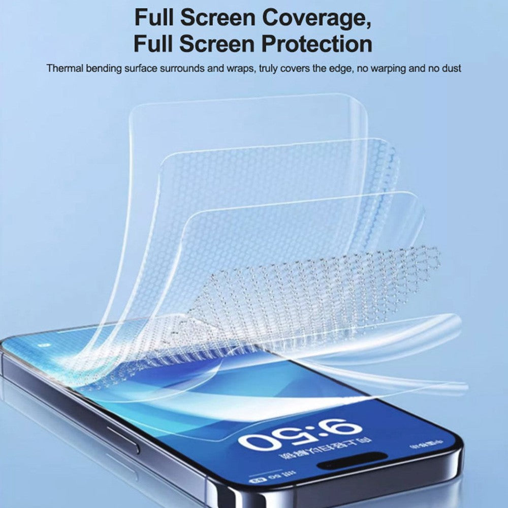 RELIFE GF-8M 50 stk. Full Coverage TPU HD Hydrogel Film Anti-fingeraftryk Skærmbeskytter (Virker med SUNSHINE C3 Mix Ultra)