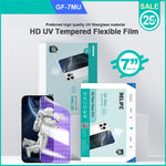 RELIFE GF-7MU 25Pcs UV Screen Protector Anti Scratch Full Coverage HD Fiber Glass Film (Work with SUNSHINE C3 Mix Ultra)