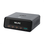 RELIFE Q8 165W GaN Oplader 5-port USB-C PD 140W Multi Device Hurtigopladningsstation til Laptop Telefon