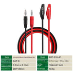 BEST BST-010-JP 41 inch Test Lead Cable Banana Plug Alligator Clips Tools for Electronics