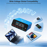 RELIFE Q6 70W 6-Port Smart Charger PD+QC 65W Type-C Fast Charging Tool
