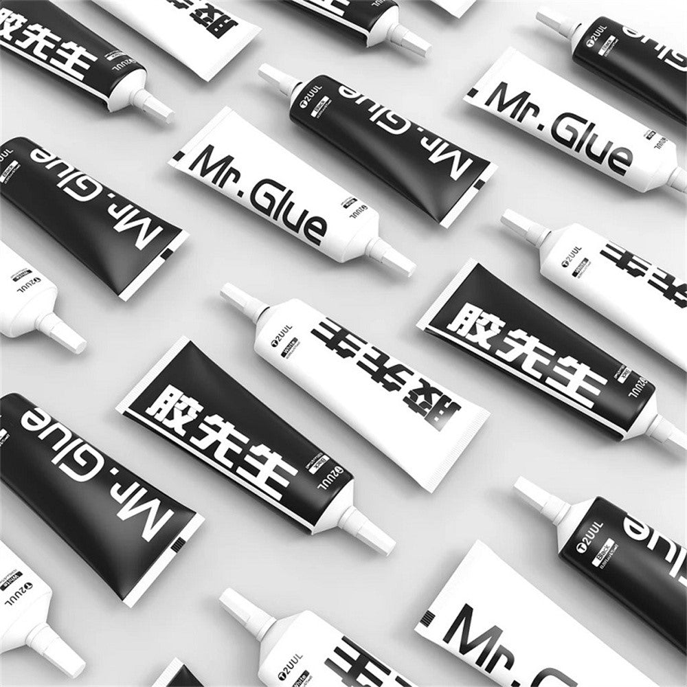 2UUL Mr. Glue 25ml Multifunktionel Reparationslim Hurtigtørrende Telefonreparation Præcisionsklæbemiddel