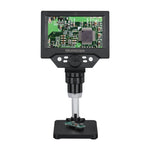 G5 5.5 inch HD Digital Microscope 10MP 1-1000x Magnification 8 LED Lights with Built-In Lithium Battery