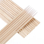 100Pcs BEST Mobile Phone Charge Port Earphone Jack Dust Removal Cleaning Tools Cotton Swab Sticks