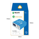 RELIFE RL-304N Smart Multiports USB Charger Station with LCD Display 6 Ports Fast Charging Station Hub