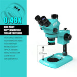 RF4 0.48X Microscopes Lens Auxiliary Objects Lens for Microscopes with 48mm Mounting Thread