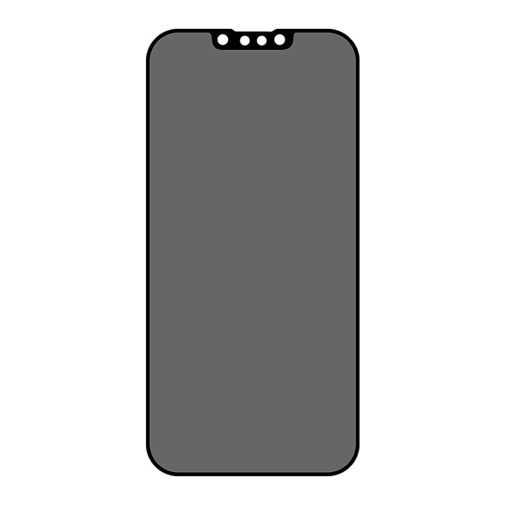 Fuld Dækning Fuld Lim 360 Graders Anti-Spion Anti-Kig Hærdet Glas Skærmbeskytter til iPhone 13 Pro Max / 14 Plus