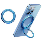 Magnetic Phone Back Ring Holder Kickstand Rotatable Alloy Finger Ring Grip Cellphone Stand