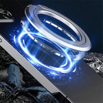 Magnetic Phone Back Ring Holder Kickstand Rotatable Alloy Finger Ring Grip Cellphone Stand