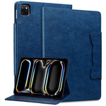 Til iPad Air 13 (2026) / (2025) / (2024) / Pro 12.9 (2018) / (2020) / (2021) / (2022) Etui med Kortlommer Business Læder Tablet Cover