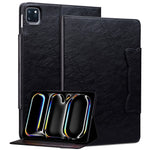 Til iPad Air 13 (2026) / (2025) / (2024) / Pro 12.9 (2018) / (2020) / (2021) / (2022) Etui med Kortlommer Business Læder Tablet Cover