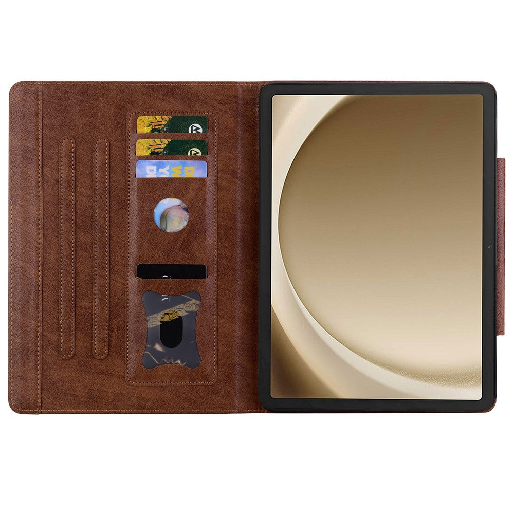 For Samsung Galaxy Tab S9+ / Tab S8+ / Tab S7+ T970 T976B Case Business PU Leather Tablet Cover with Stand Magnetic Clasp