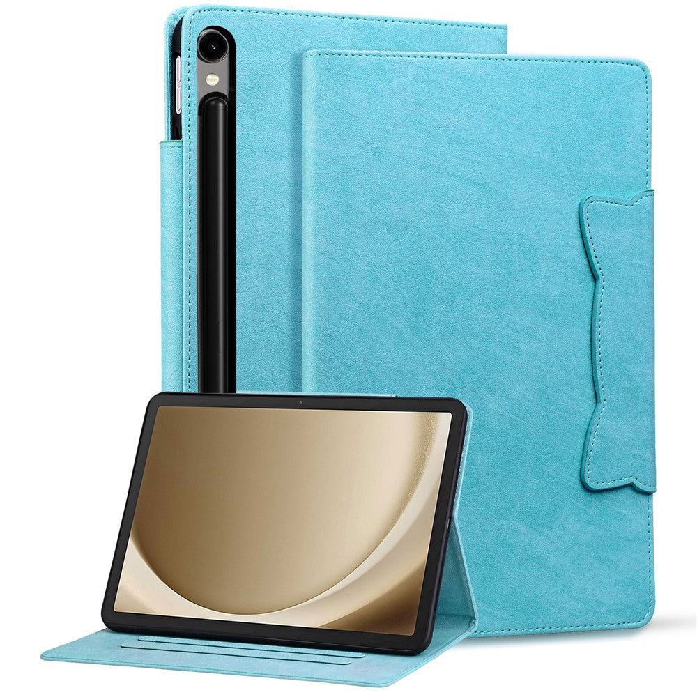 For Samsung Galaxy Tab S9+ / Tab S8+ / Tab S7+ T970 T976B Case Business PU Leather Tablet Cover with Stand Magnetic Clasp