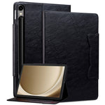 For Samsung Galaxy Tab S9+ / Tab S8+ / Tab S7+ T970 T976B Case Business PU Leather Tablet Cover with Stand Magnetic Clasp