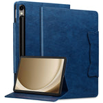 For Samsung Galaxy Tab S9+ / Tab S8+ / Tab S7+ T970 T976B Case Business PU Leather Tablet Cover with Stand Magnetic Clasp