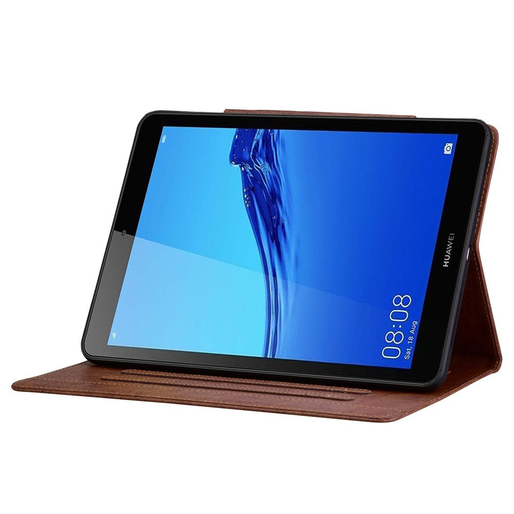 For Huawei Honor Pad 5 8.0-inch / MediaPad M5 Lite 8 Case Magnetic Clasp PU Leather Tablet Cover