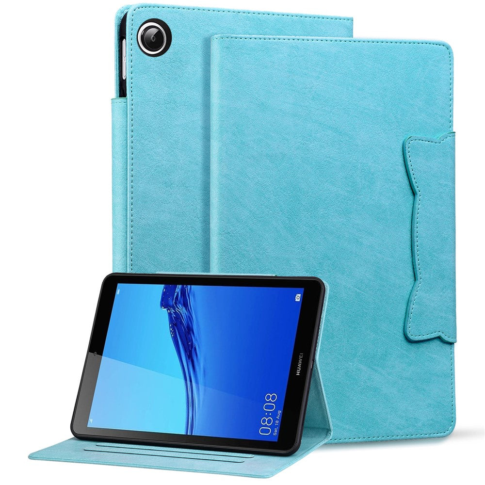 For Huawei Honor Pad 5 8.0-inch / MediaPad M5 Lite 8 Case Magnetic Clasp PU Leather Tablet Cover