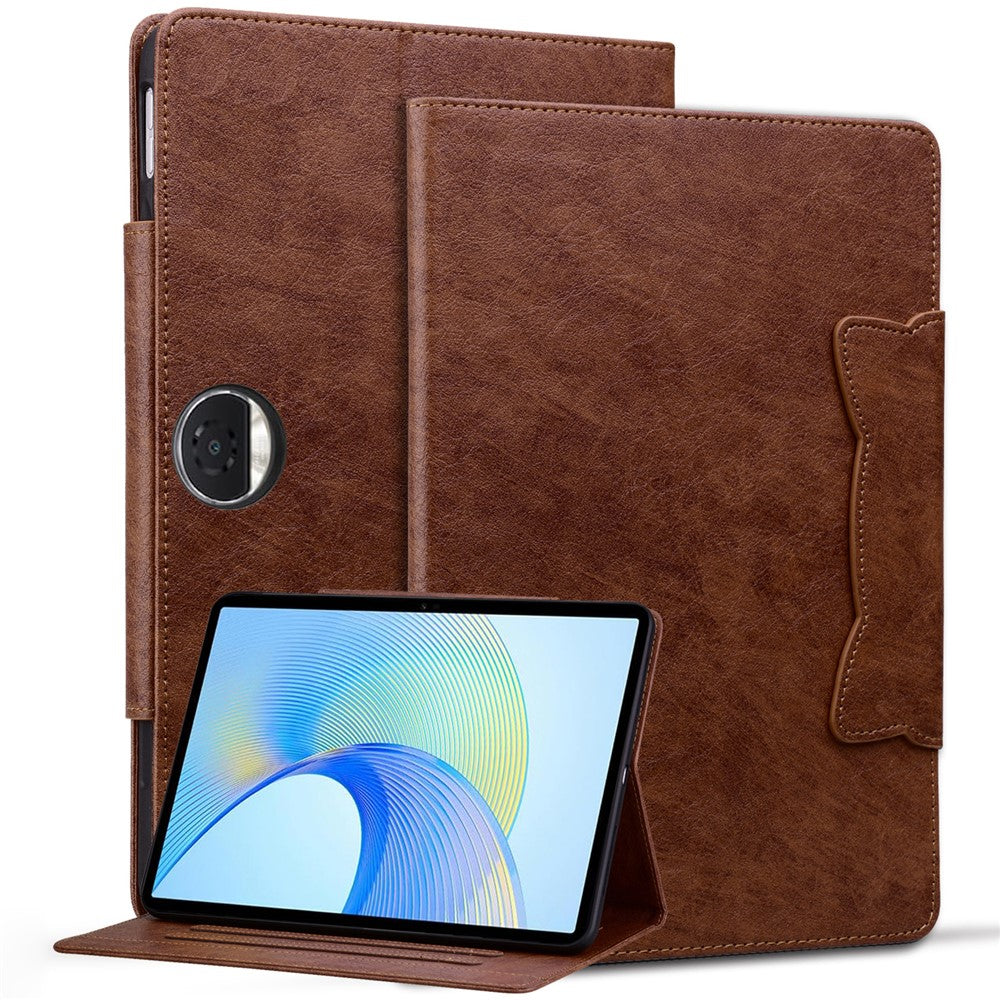 For Honor Pad 9 Protective Case PU Leather Stand Tablet Cover with Magnetic Clasp