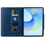 For Honor Pad X8 Pro / Pad X9 Case Card Slot PU Leather Tablet Cover with Stand