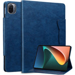 For Xiaomi Pad 5 / 5 Pro Case Card Holder PU Leather Tablet Cover with Stand
