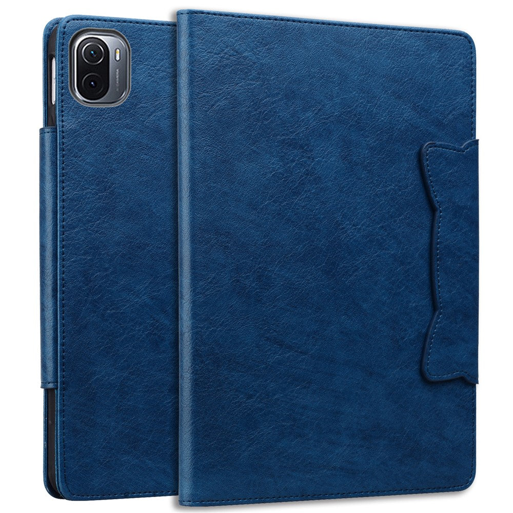 For Xiaomi Pad 5 / 5 Pro Case Card Holder PU Leather Tablet Cover with Stand
