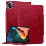 For Xiaomi Pad 5 / 5 Pro Case Card Holder PU Leather Tablet Cover with Stand