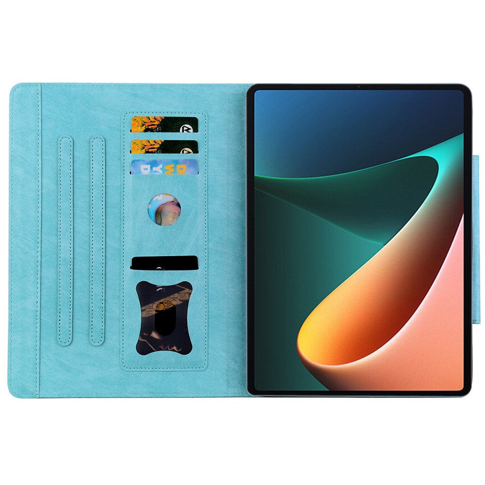 For Xiaomi Pad 6 / 6 Pro Stand Case PU Leather Tablet Cover with Card Holder
