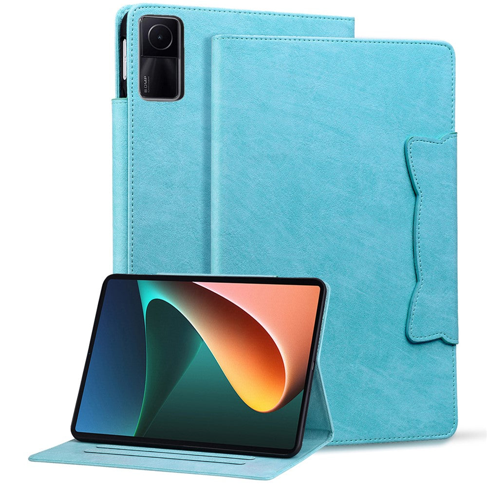 For Xiaomi Redmi Pad SE Card Slot Case PU Leather Tablet Cover with Stand