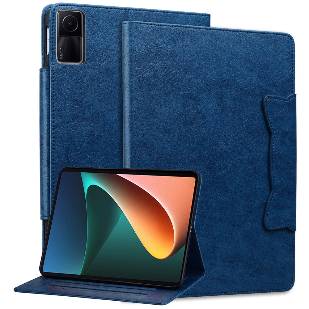 For Xiaomi Redmi Pad SE Card Slot Case PU Leather Tablet Cover with Stand