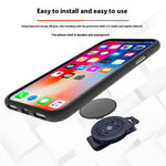 Phone Belt Clip with Round Adhesive Patch, Universal Sport Cell Phone Belt Holder