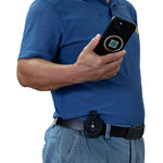 Phone Belt Clip with Round Adhesive Patch, Universal Sport Cell Phone Belt Holder