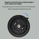 Phone Belt Clip with Round Adhesive Patch, Universal Sport Cell Phone Belt Holder