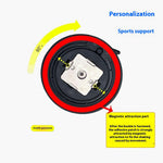 Phone Belt Clip with Round Adhesive Patch, Universal Sport Cell Phone Belt Holder