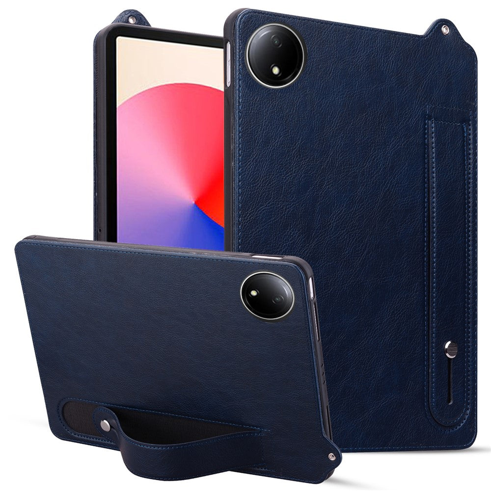 For Xiaomi Redmi Pad SE 4G 8.7 inch Case Hand Strap Kickstand Leather Tablet Cover