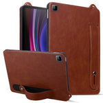 Tablet Case For Honor Pad X8 / Pad X8 Lite / Pad 6 10.1-inch / Huawei Enjoy Tablet 2 Hand Strap Kickstand Leather Cover