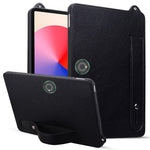 For OnePlus Pad / Oppo Pad 2 Tablet Case Hand Strap Kickstand Leather Cover