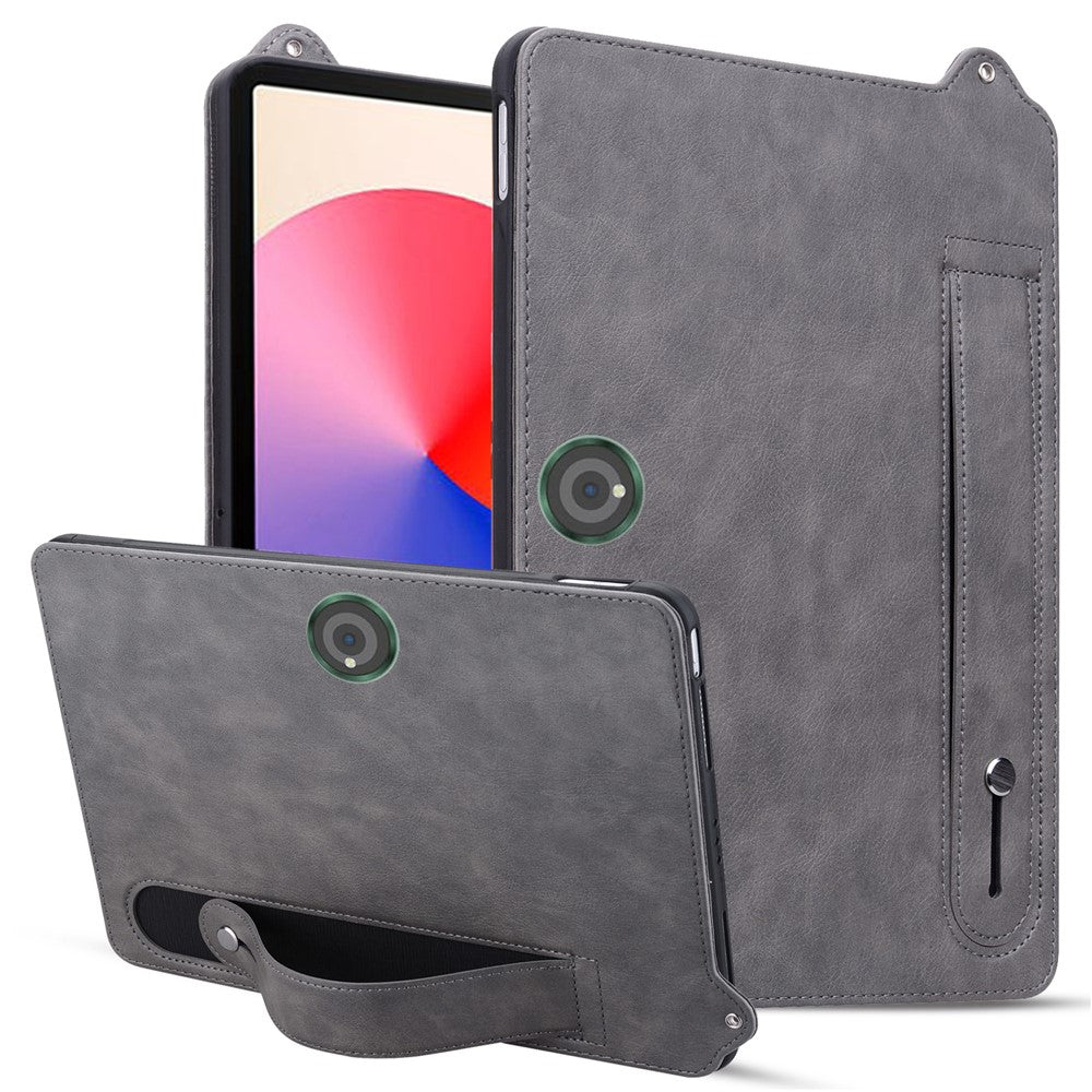 For OnePlus Pad Pro Case Hand Strap Kickstand Leather Tablet Cover