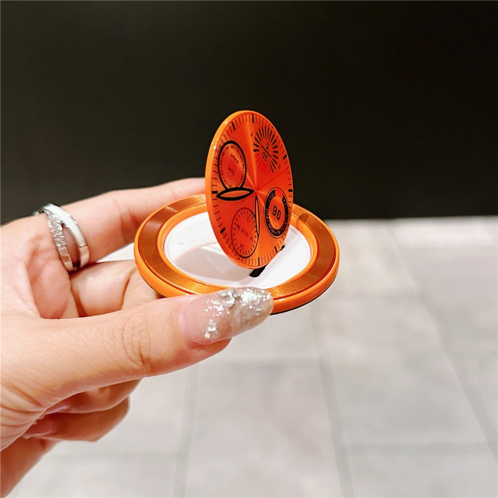 Foldable Ring Holder Magnetic Phone Stand with Adhesive for Home / Office