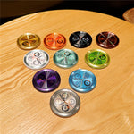 Foldable Ring Holder Magnetic Phone Stand with Adhesive for Home / Office