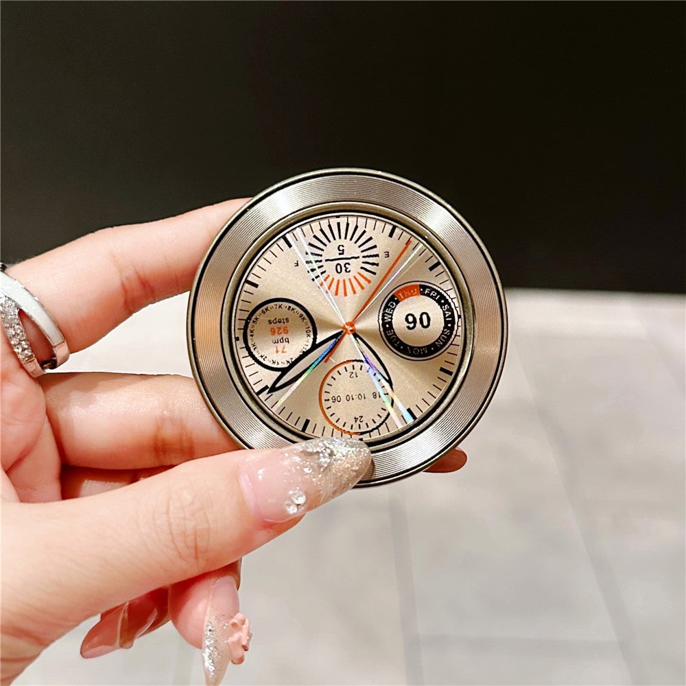 Foldable Ring Holder Magnetic Phone Stand with Adhesive for Home / Office