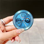 Foldable Ring Holder Magnetic Phone Stand with Adhesive for Home / Office