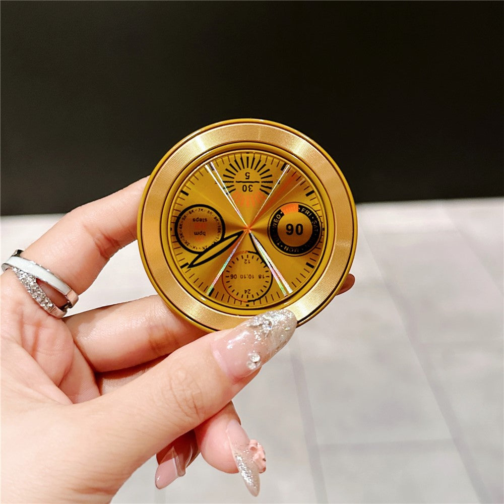 Foldable Ring Holder Magnetic Phone Stand with Adhesive for Home / Office