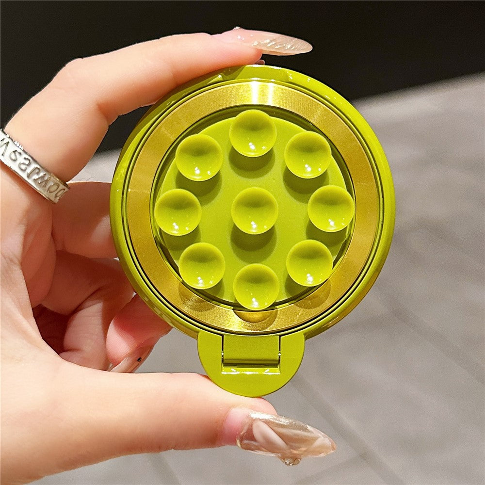 Suction Cup Phone Grip Adhesive Kickstand Magnetic Car Mount Ring Holder