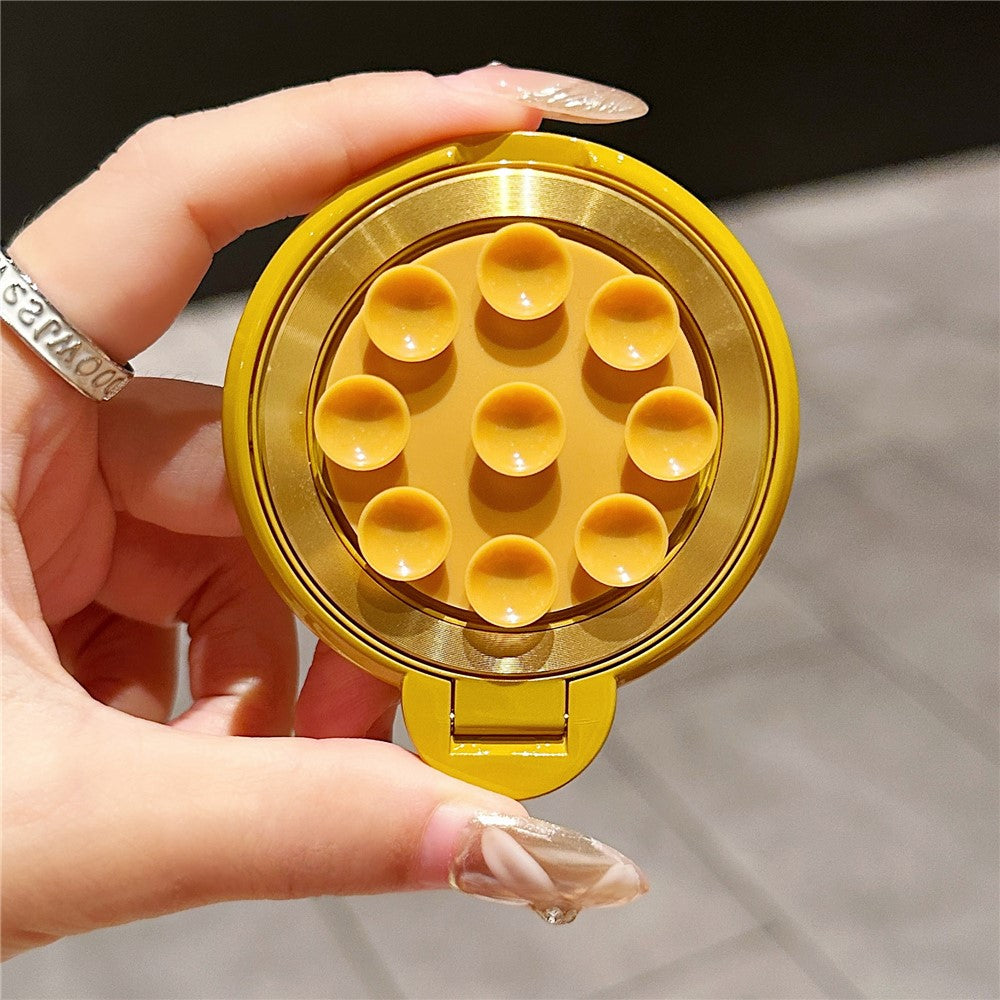 Suction Cup Phone Grip Adhesive Kickstand Magnetic Car Mount Ring Holder