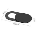 10Pcs / Set Starry Sky Pattern Laptop Tablet Phone Camera Cover Sticker Privacy Protection Webcam Slider Lid