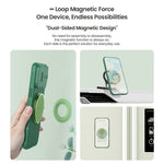 NILLKIN Dual Magnetic Ring Phone Stand Holder Flexible Rotation Adjustable Kickstand