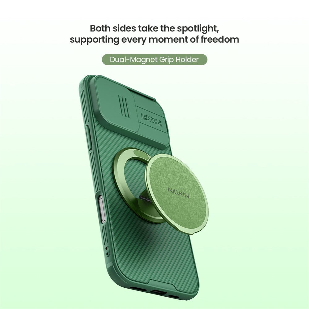 NILLKIN Dual Magnetic Ring Phone Stand Holder Flexible Rotation Adjustable Kickstand