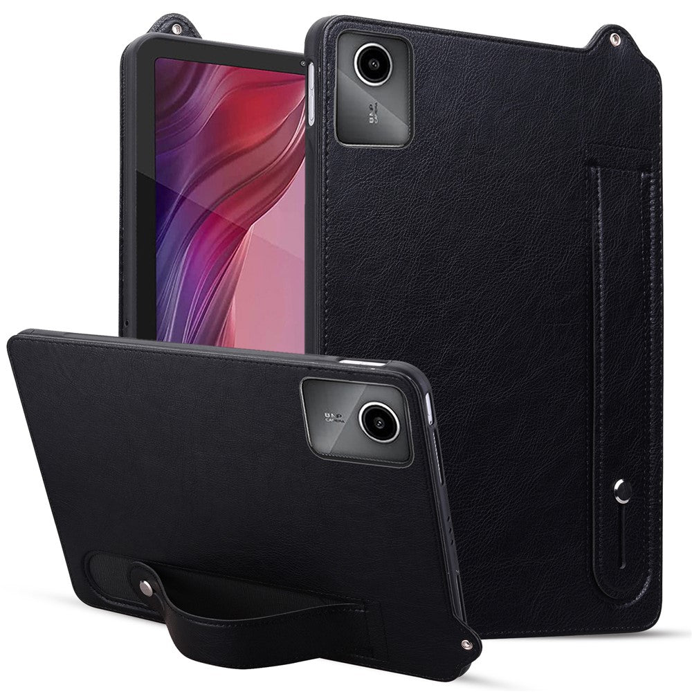 For Lenovo Xiaoxin Pad 11 2025 / Tab K11 Gen 2 TB336 / Idea Tab / Tab M11 Case Hand Strap Kickstand Leather Tablet Cover